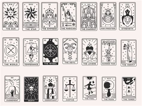 Printable Tarot Card Template